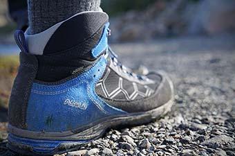 Asolo Falcon GV hiking boot (side profile)